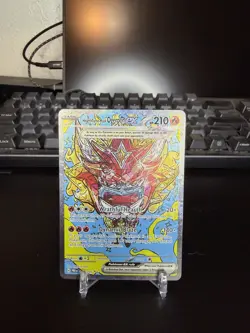 Hearthflame Mask Ogerpon ex 148/131 Pokemon Prismatic Evolutions SIR NM - Image 4