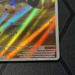 Pokemon Sandile ~ Scarlet & Violet Base Set 216/198 ~ Illustration Rare - Image 4