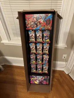 Pokemon TCG Mega Evolution Sleeves Booster Pack Display (144 Packs Included) - Image 1