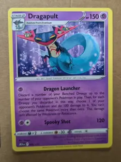 Lot Of 4 Pokemon Cards, Never Used (Dragapult, Dragonite, Umbreon, Hatenna) 2024 - Image 5