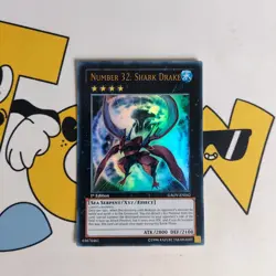 Number 32: Shark Drake GAOV-EN042 Ultra Rare 1st Edition Yugioh NM - Image 1