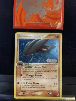 Pokemon Card Kabutops Reverse Holo ex STAMPED Legend Maker 7/92 225 🔥MP🔥 - Image 1