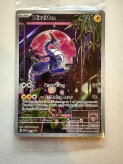 Pokemon TCG Miraidon 013 Sv: Scarlet & Violet Promo Cards Holo Sealed - Image 1