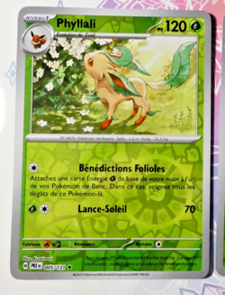 Pokemon Evolutions Francais Card Reverse Holo Carte Phyllali 005/131 FR PRE Mint - Image 1