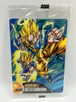 NM Son Goku Vegeta 325 Dragon Ball Wafer Card Unopened DBZ Morinaga Japan #943 - Image 3