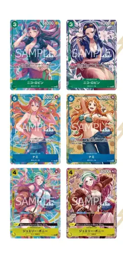 Complete One Piece TCG Heroines TS02 Japanese Tin Set And Promo Cards No Packs - Image 1