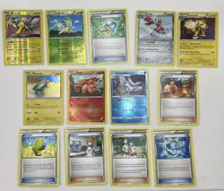 Pokemon Lot Of 13 Pokemon TCG Trading Cards Collection - Image 1