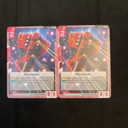 2 x Rewloola - ST03-015 NM - Gundam TCG Card Game - Image 1