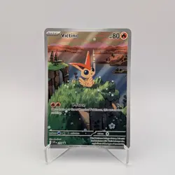 Victini SVP 208 Black Star Promo Illustration Rare NEAR MINT Pokemon Card - Image 1