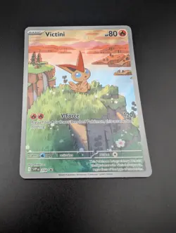 Victini SVP 208 Black Star Promo Illustration Rare NEAR MINT Pokemon Card - Image 3