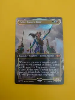 Eshki, Temur's Roar. Mythic. Human Warrior M0003 TDC MTG Card. - Image 1