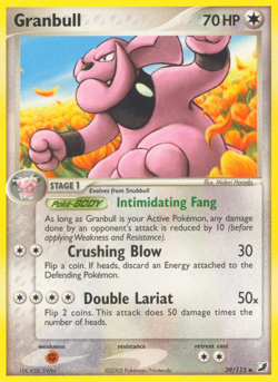 Granbull 39/115 Uncommon | Unseen Forces | Pokemon Card - Image 1