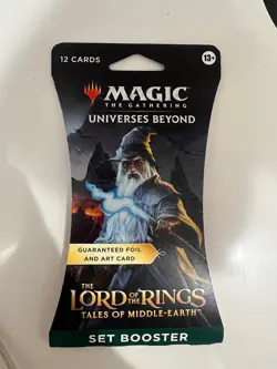 MTG The Lord of the Rings: Tales of Middle-Earth Sleeved Set Booster pack, new! - Image 1