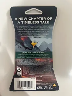 MTG The Lord of the Rings: Tales of Middle-Earth Sleeved Set Booster pack, new! - Image 2