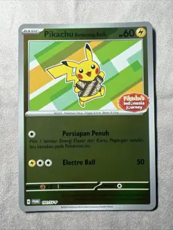 US SELLER Pikachu Batik 191/SV-P Indonesia Pokemon Promo Reverse Holo NM - Image 1