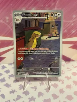 Pokemon TCG Mega Evolution - Gumshoos 153/132 Illustration Rare - Near Mint - Image 1