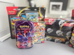 Pokemon TCG Mega Evolution Booster Bundle, Blister Pack, Tin and Booster Box - Image 2