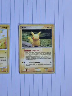 Pokemon TCG Ditto EX Delta Species 63/113 Regular Common Bundle - Image 1