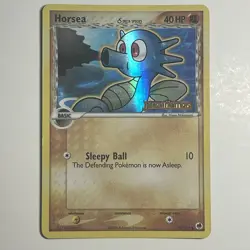 HORSEA (Delta Species) 50/101 Ex DRAGON FRONTIERS POKEMON REV HOLO STAMPED NM LP - Image 1
