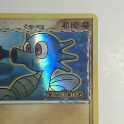 HORSEA (Delta Species) 50/101 Ex DRAGON FRONTIERS POKEMON REV HOLO STAMPED NM LP - Image 3