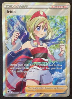 Irida 186/189 Pokemon TCG SWSH10: Astral Radiance Ultra Rare Full Art NM - Image 1