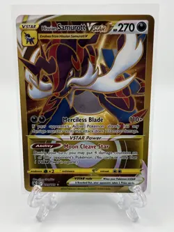 Hisuian Samurott VSTAR 209/189 Secret Rare Astral Radiance Pokemon TCG NM - Image 1