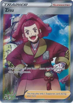 Holo Zisu Full Art 189/189 Ultra Rare Astral Radiance Pokemon TCG - Image 1