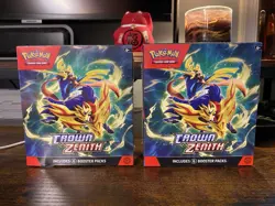 Pokemon Crown Zenith Booster Bundle - Lot Of 2 Factory Sealed Brand New - Image 1