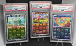 PSA 10 Bulbasaur Charmander Squirtle Master Ball Set - 151 (Read Description) - Image 1
