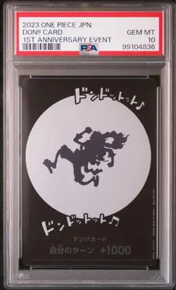 PSA10 Nika Don Card Promo One Piece Card Japanese - Image 3