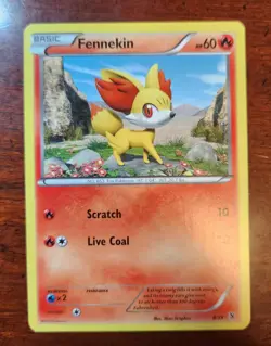 Fennekin Pokemon Card, Kalos Starter Set 8/39 - Image 1