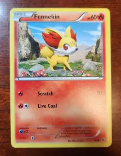 Fennekin Pokemon Card, Kalos Starter Set 8/39 - Image 1
