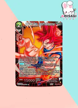 Dragon Ball Trading Card SSG Son Goku Rapidfire Response BT20-003 UC Foil Karte - Image 1