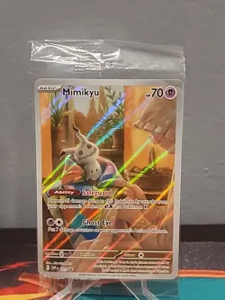 Mimikyu SVP 075 Sealed Black Star Promo Pokemon Card - Image 1