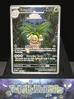 Pokemon Card Exeggutor 135/132 Illustration Rare Mega Evolution Base Set NM - Image 1