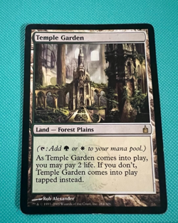 Temple Garden - Ravnica - MTG - Magic the Gathering - Image 1