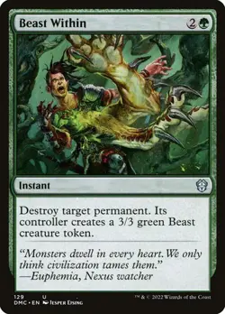 MTG - Beast Within - DMU Commander - Magic the Gathering - Image 1