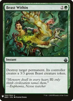 MTG - Beast Within - The List - Magic the Gathering - Image 1