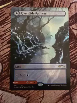 RIVERGLIDE PATHWAY LAVAGLIDE PATHWAY (SLU) FOIL NM - MTG: MAGIC THE GATHERING - Image 1