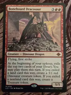 BONEHOARD DRACOSAUR (LCI) NEAR MINT - MTG: MAGIC THE GATHERING - Image 1