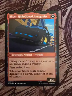 SLICER, HIRED MUSCLE (V.1) (BOT) NEAR MINT - MTG: MAGIC THE GATHERING - Image 2