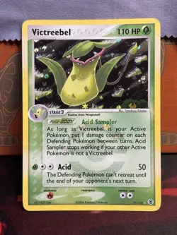 Victreebel 17/112 EX FireRed & LeafGreen Reverse Holo Rare Pokemon TCG 2004 - Image 1