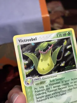 Victreebel 17/112 EX FireRed & LeafGreen Reverse Holo Rare Pokemon TCG 2004 - Image 5