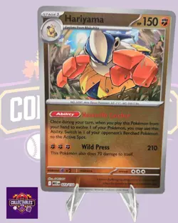 Hariyama 073/132 Me01: Mega Evolution Reverse Holo - Pokemon TCG NM SHIPS FREE - Image 1