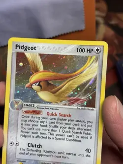 Pidgeot 10/112 EX FireRed & LeafGreen Holo Rare Pokemon TCG 2004 - Image 4