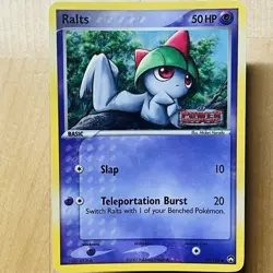 2007 Ralts 59/108 EX Power Keepers Stamped MP Reverse Holo English Pokemon Card - Image 1