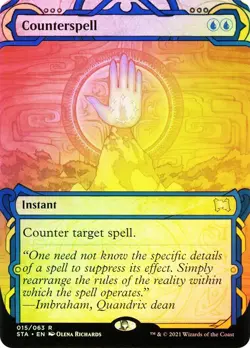 NM+ FOIL MTG Counterspell Strixhaven Mystical Archives #015 Magic Card - Image 1