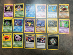 Pokemon Complete Team Rocket Unlimited Non Holo 65 Cards NM/MP - Image 1
