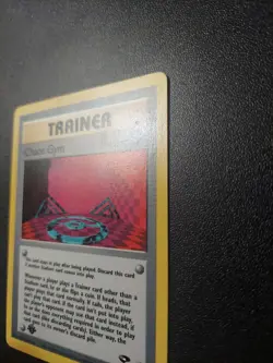 Chaos Gym 102/132 LP 1st Edition Gym Challenge Rare Vintage Pokemon Card - Image 3