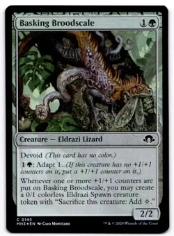 Basking Broodscale Foil Modern Horizons 3 Magic Gathering MTG MH3 - Image 1